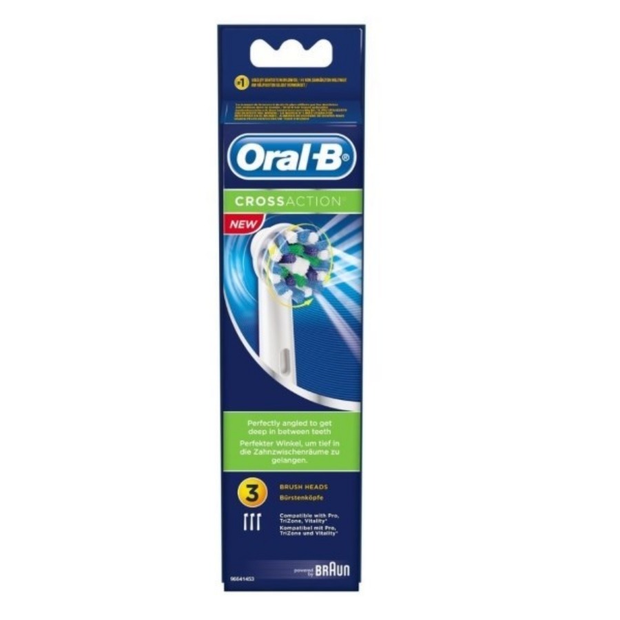 OralB Testina Crossaction Ricambio Refill