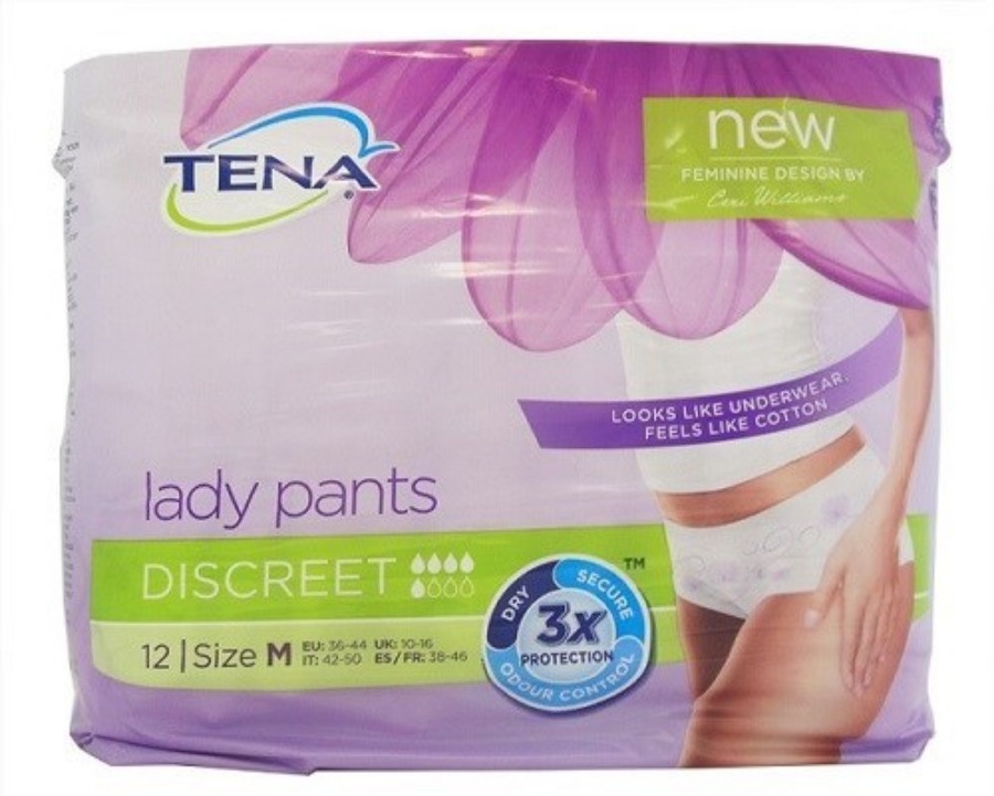 Tena Lady Pants Discreet M 12 Pezzi