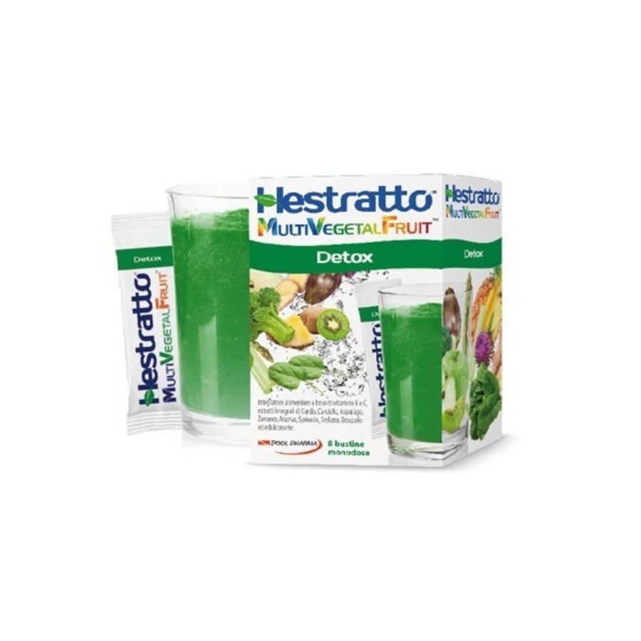 Hestratto MultiVegetalFruit Detox 8 Bustine Monodose