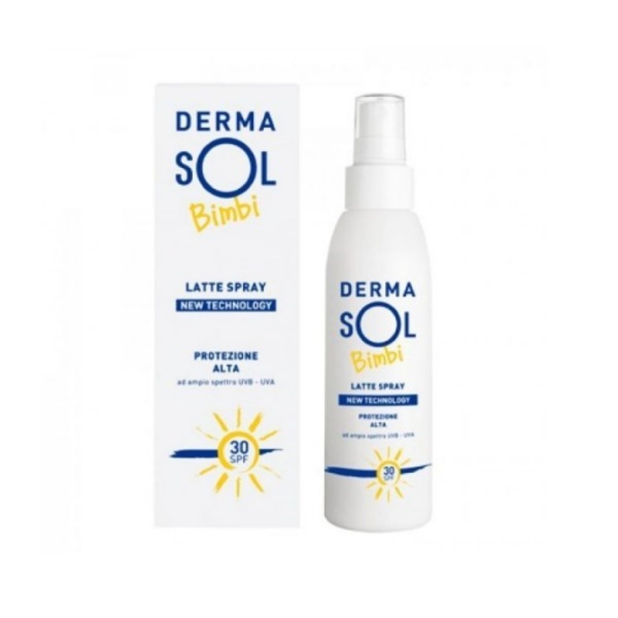 Dermasol Bimbi Latte Spray Alta 30+ 125ml