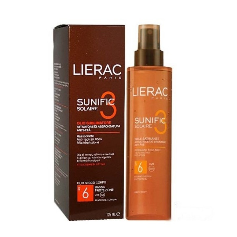 Lierac Sunific Solaire 3 Olio Attivatore di Abbronzatura FP6 125ml