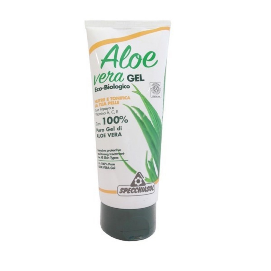 Specchiasol Aloe Vera Gel con Papaya e Vitamina A C E 200ml