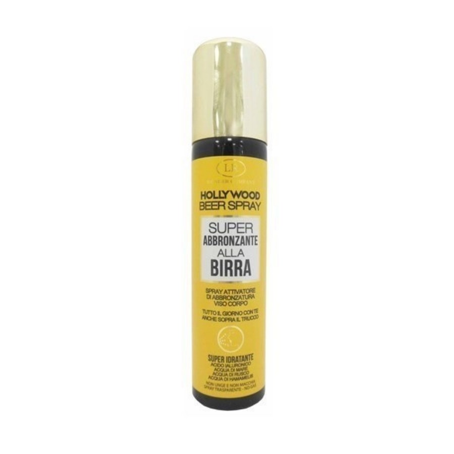 Hollywood Beer Spray Super Abbronzante alla Birra 75ml