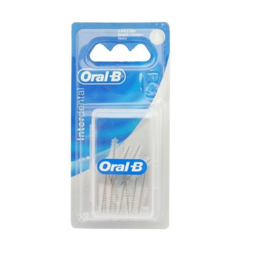 OralB 12 Ricambi Per Set Interdentale Conico