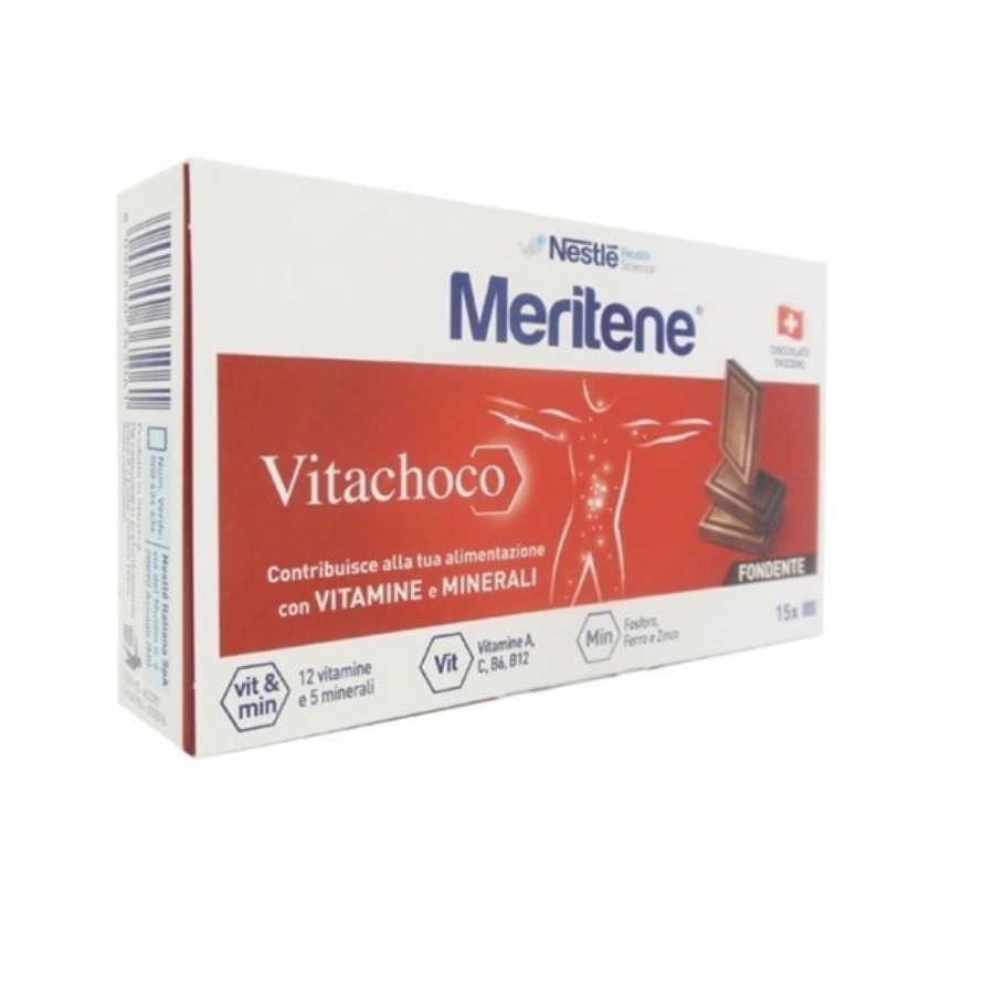 Meritene Vitachoco Fondente 15 Tavolette da 5gr