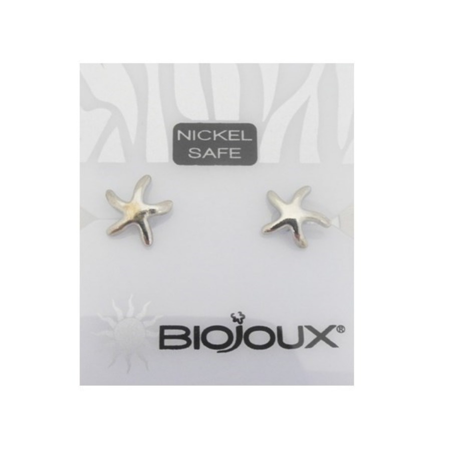 Biojoux Orecchini Metal Sea Star 8MM