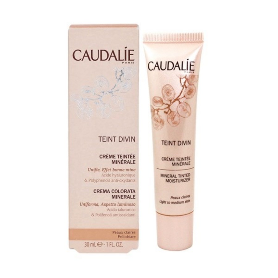 Caudalie Teint Divin Crema Colorata Pelli Chiare 30ml