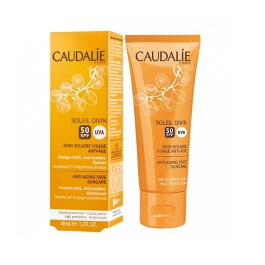 Caudalie Soleil Divin Trattamento Solare 50SPF 40ml