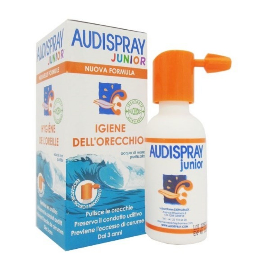Audispray Junior Spray Senza Gas Igiene Orecchie