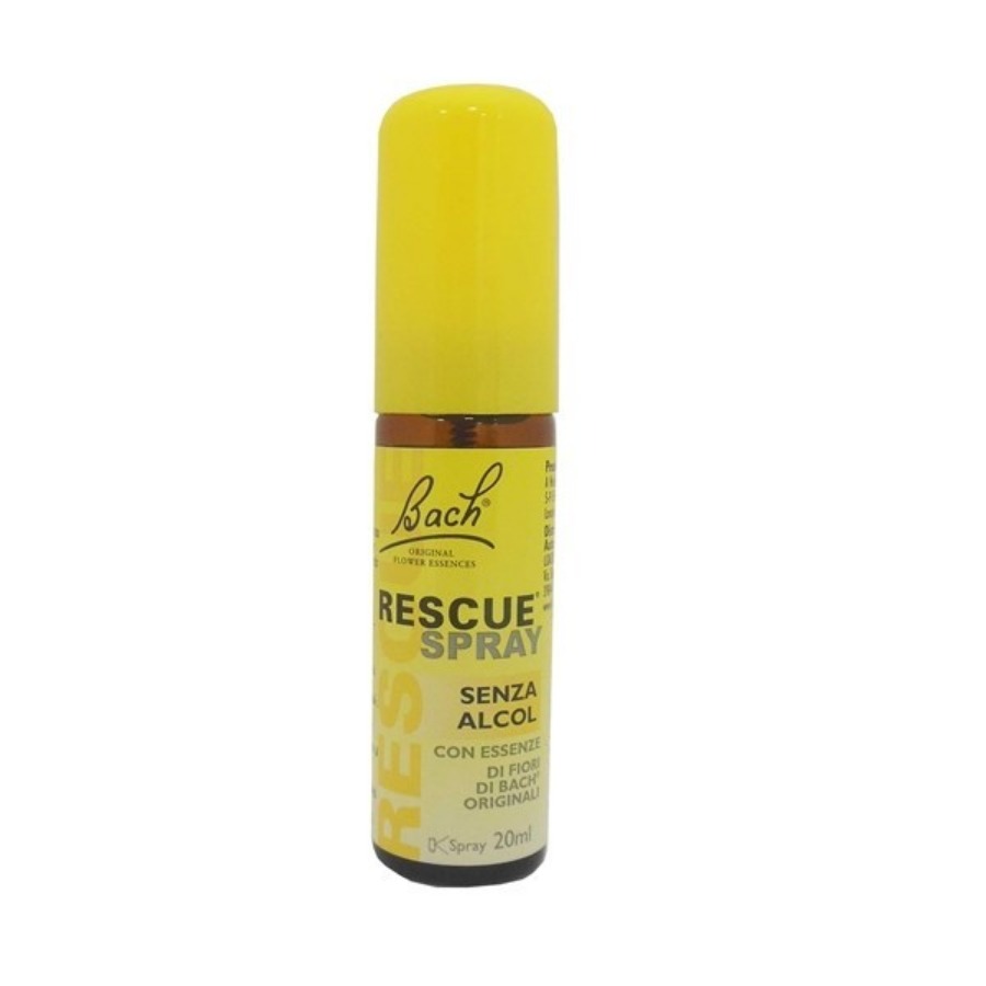 Bach Rescue Spray Senza Alcool 20ml