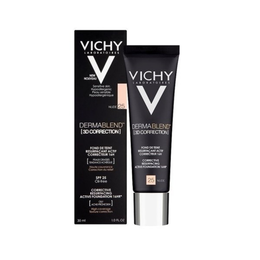 Vichy Dermablend Fondotinta Correttore Colore Nude 30ml