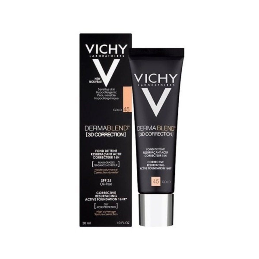 Vichy Dermablend Fondotinta Correttore Colore Gold 30ml