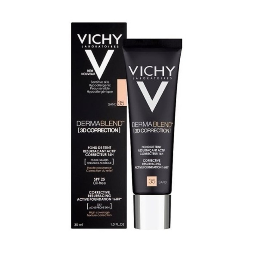 Vichy Dermablend Fondotinta Correttore Colore Sand 30ml