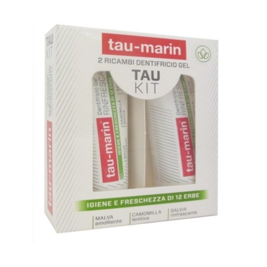 Taumarin Ricambi Dentifricio Gel 2 da 20ml