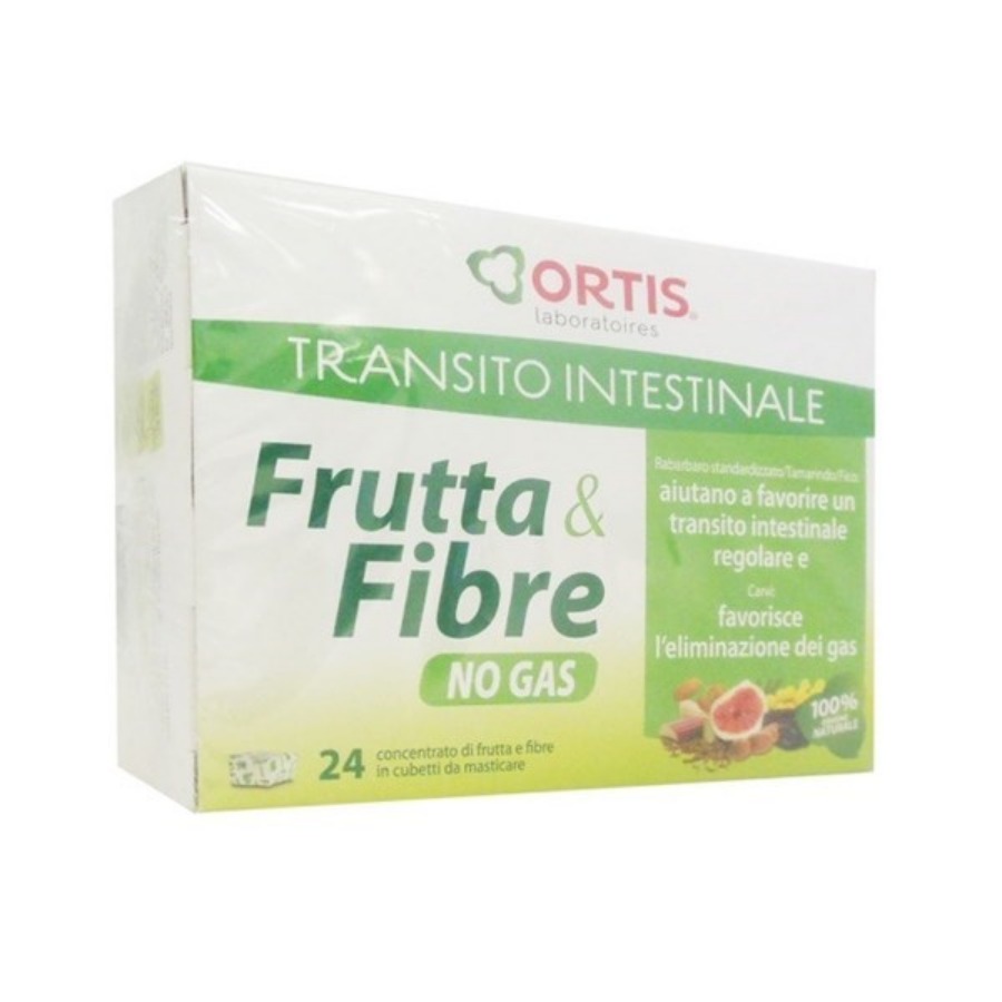 Ortis Frutta e Fibre No Gas 24 Cubetti