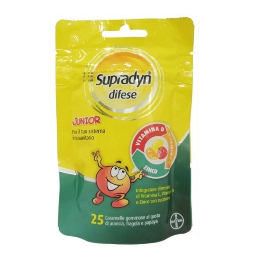 Supradyn Difese Junior 25 Caramelle