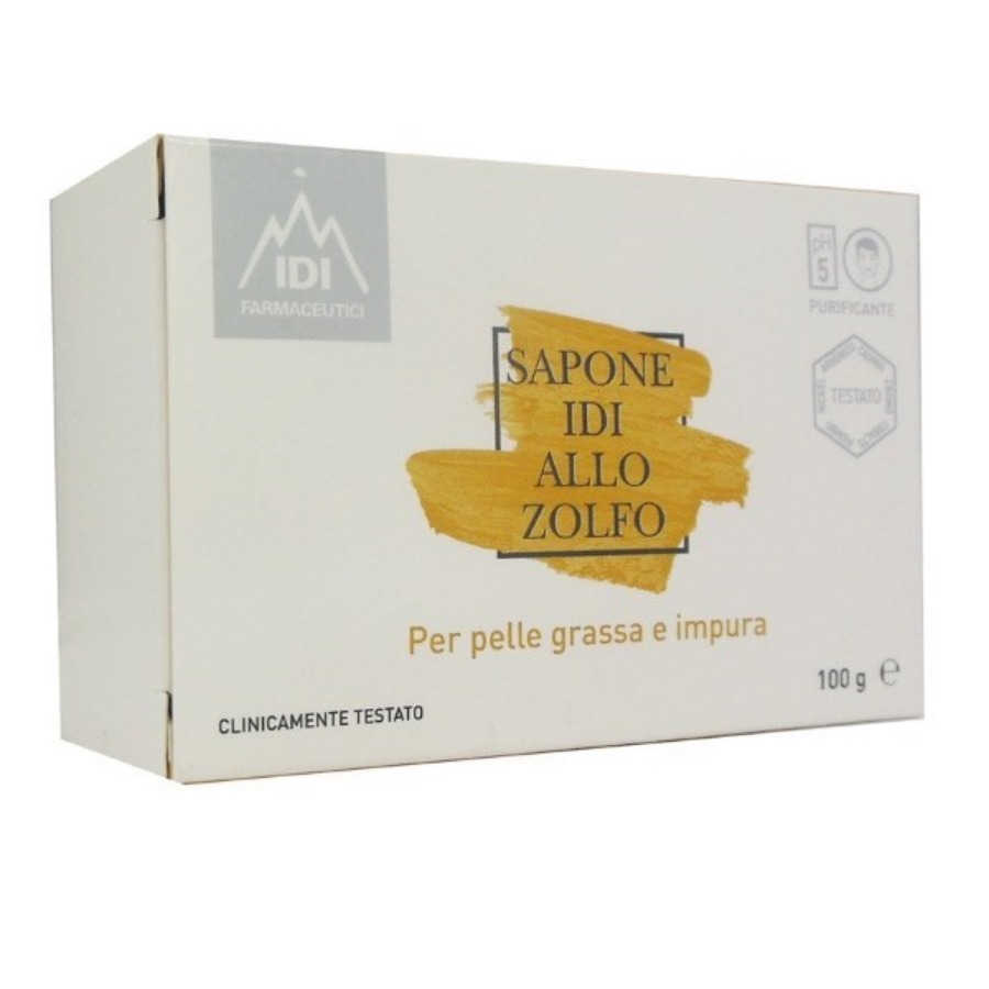 IDI Sapone Zolfo Detergente 100gr