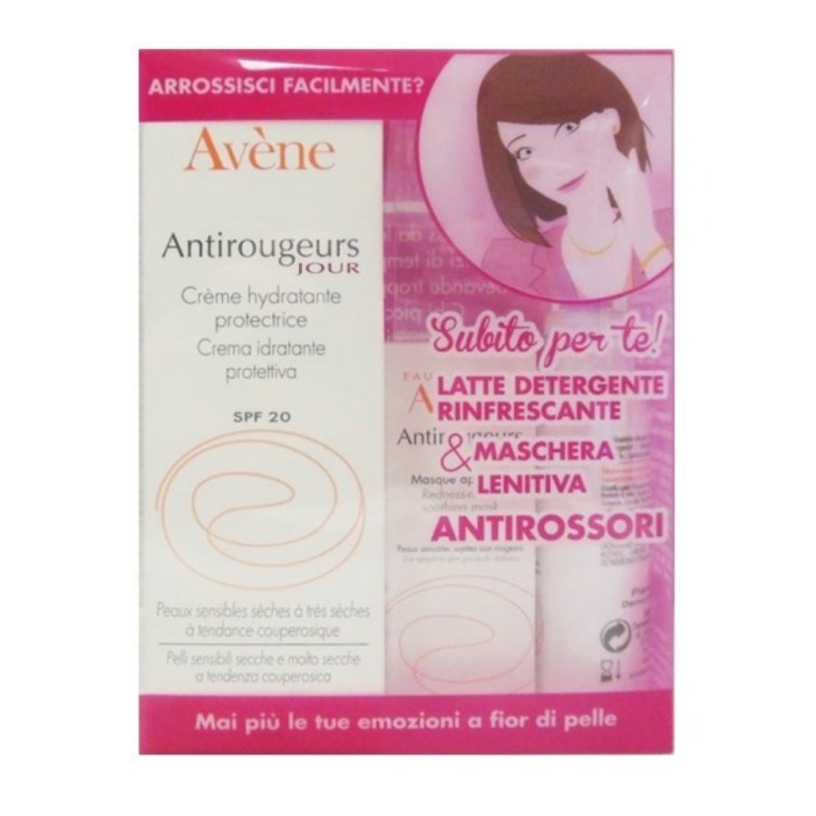 Avene Antirougeurs Crema Idratante Cofanetto