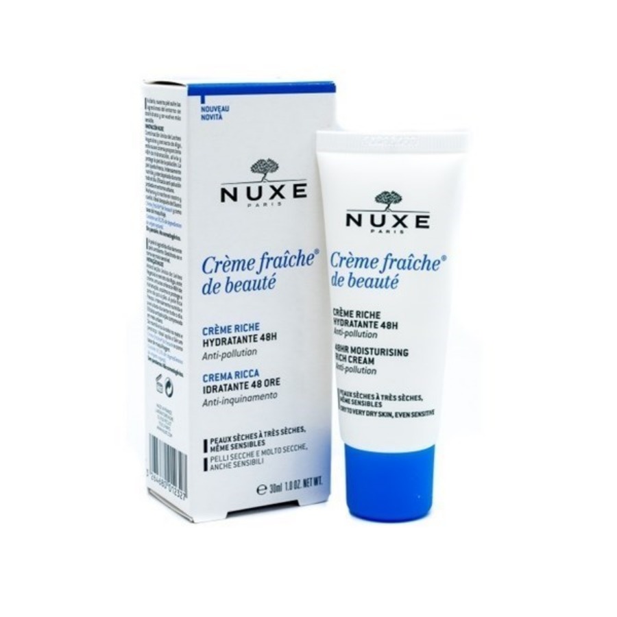 Nuxe Crema Ricca Idratante 48H 30ml