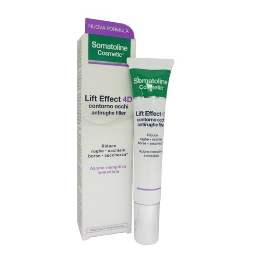 Somatoline Cosmetic Lift Effect 4D Contorno Occhi Antirughe Filler 15ml