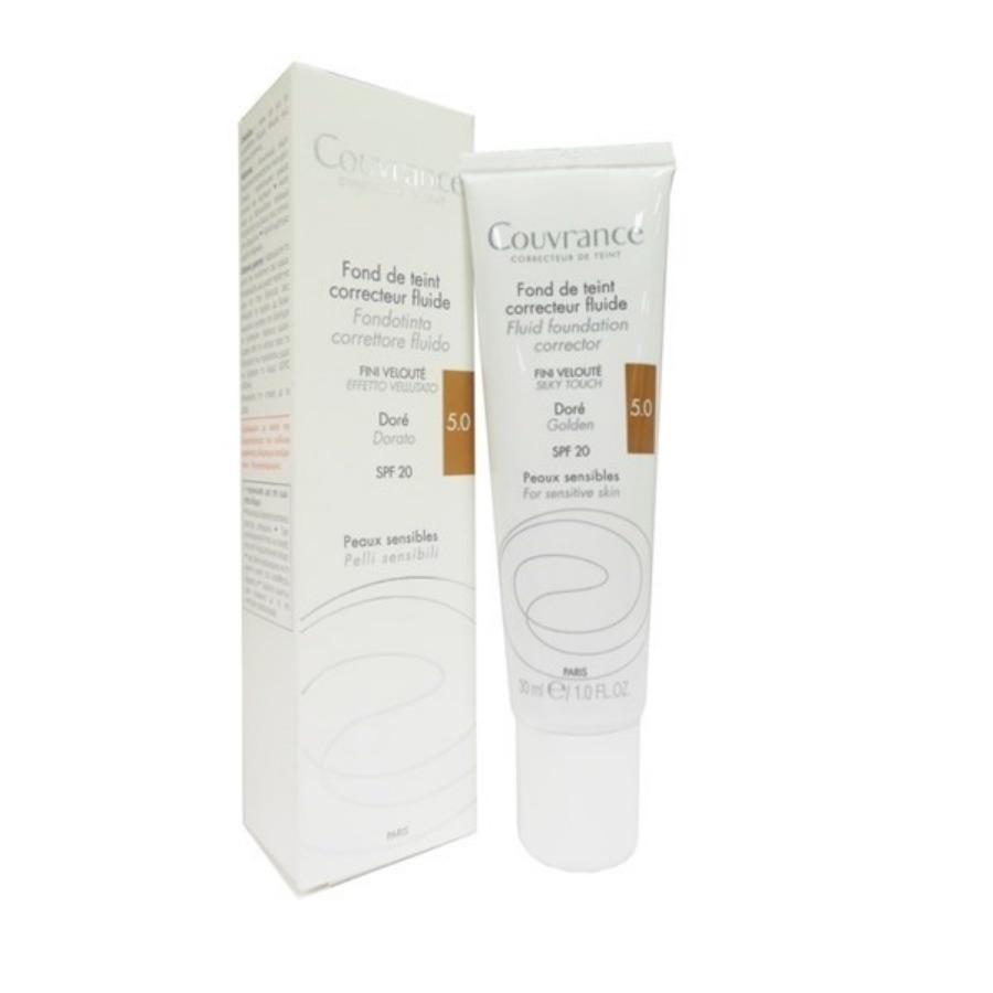 Avene Couvrance Fondotinta 5.0 Dorato 30ml