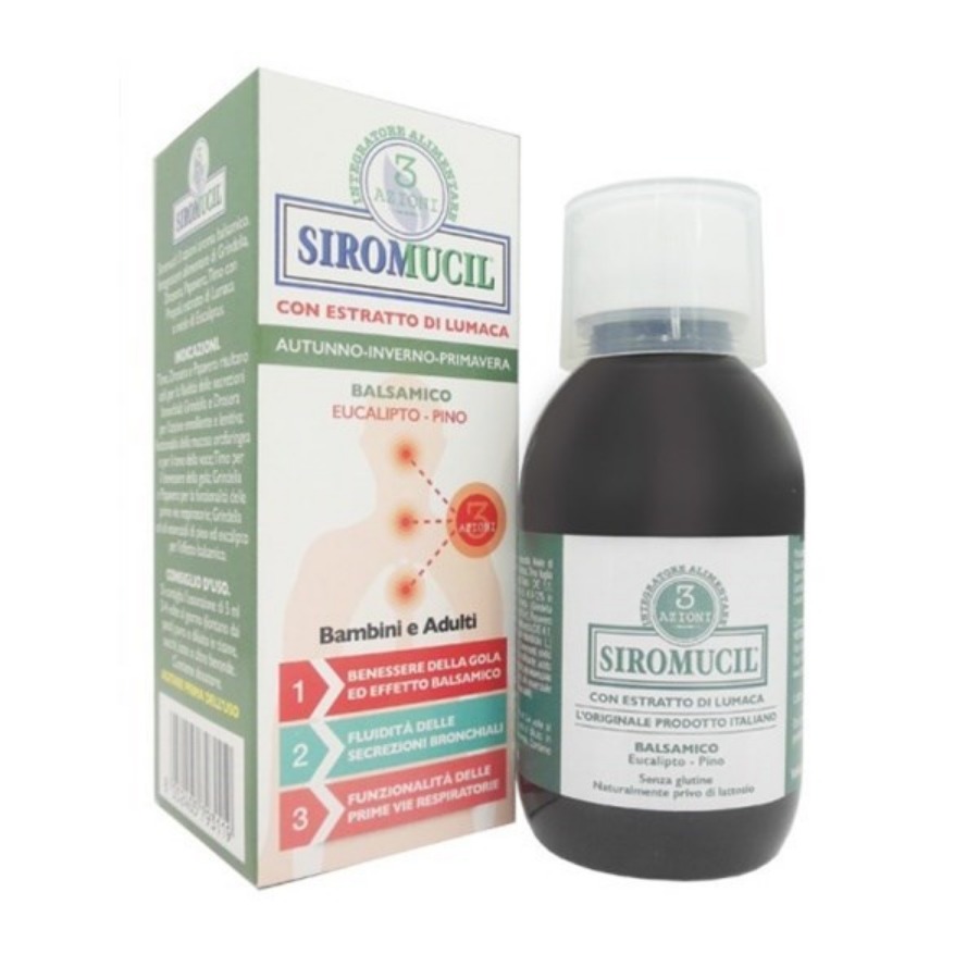 Siromucil Sciroppo Balsamico Estratto di Lumaca 150ml