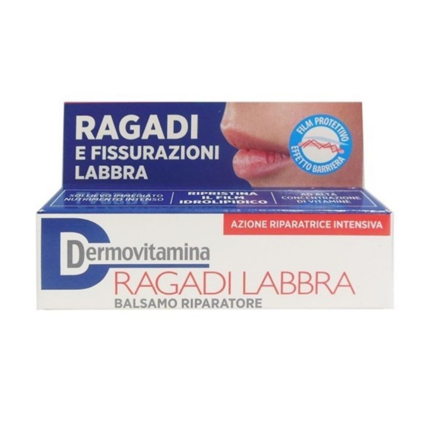 Dermovitamina Ragadi Labbra Balsamo Riparatore 8ML