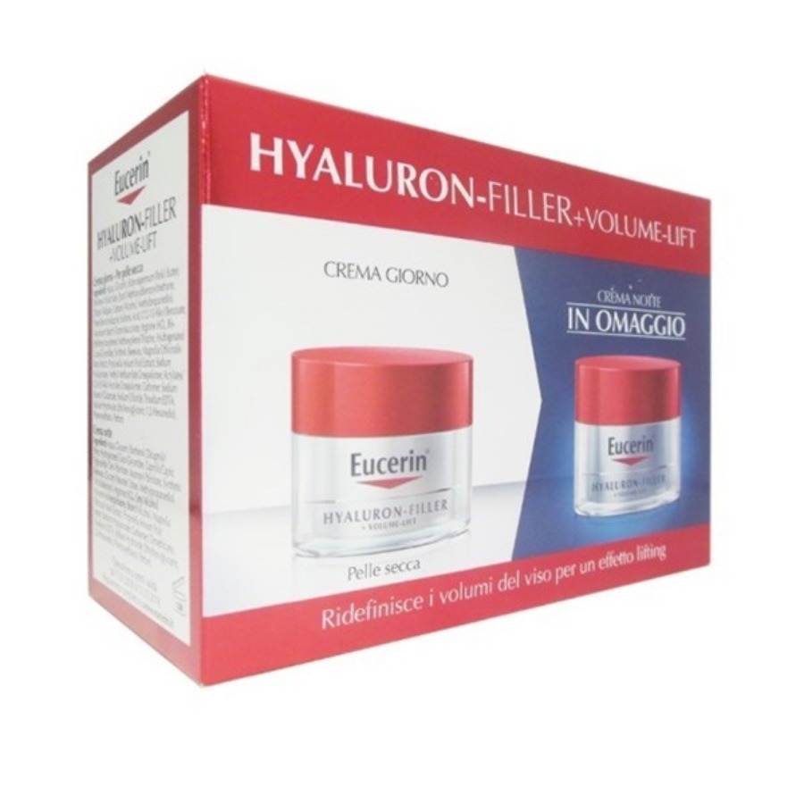 Eucerin Hyaluron Filler Volume Lift Cofanetto per Pelle Secca