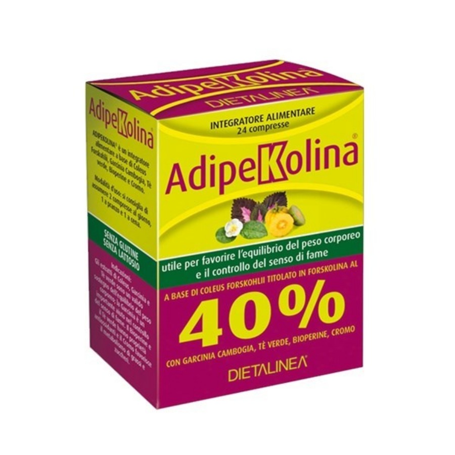 Dietalinea Adipekolina 24 Compresse