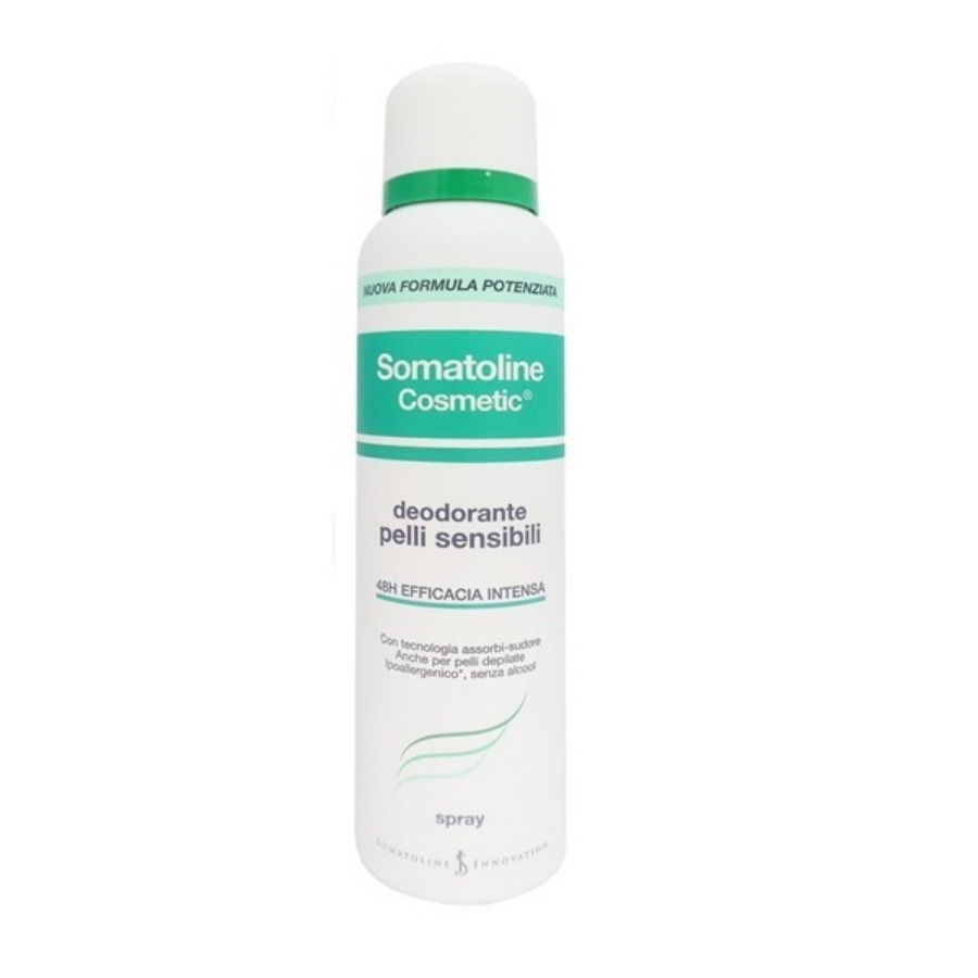 Somatoline Cosmetic Deodorante Pelli Sensibili Spray 150ml