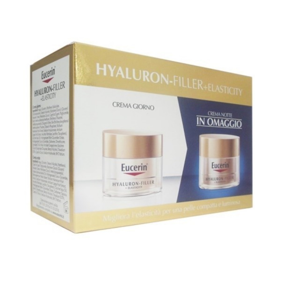 Eucerin Hyaluron Filler Elasticity Crema Giorno e Crema Notte