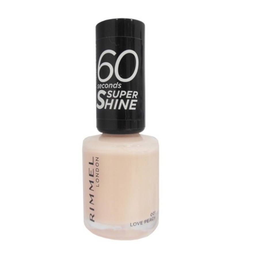 Rimmel London Super Shine 60'' Smalto 001 Love Peach