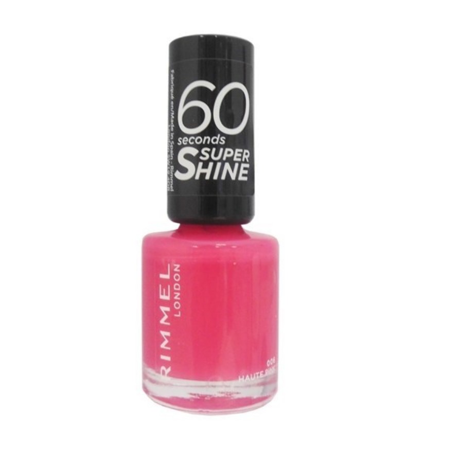 Rimmel London Super Shine 60'' Smalto 006 Haute Pink
