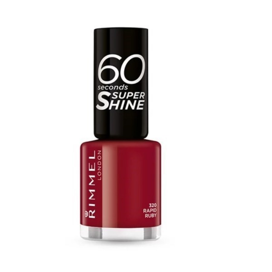 Rimmel London Super Shine 60'' Smalto 320 Rapid Ruby