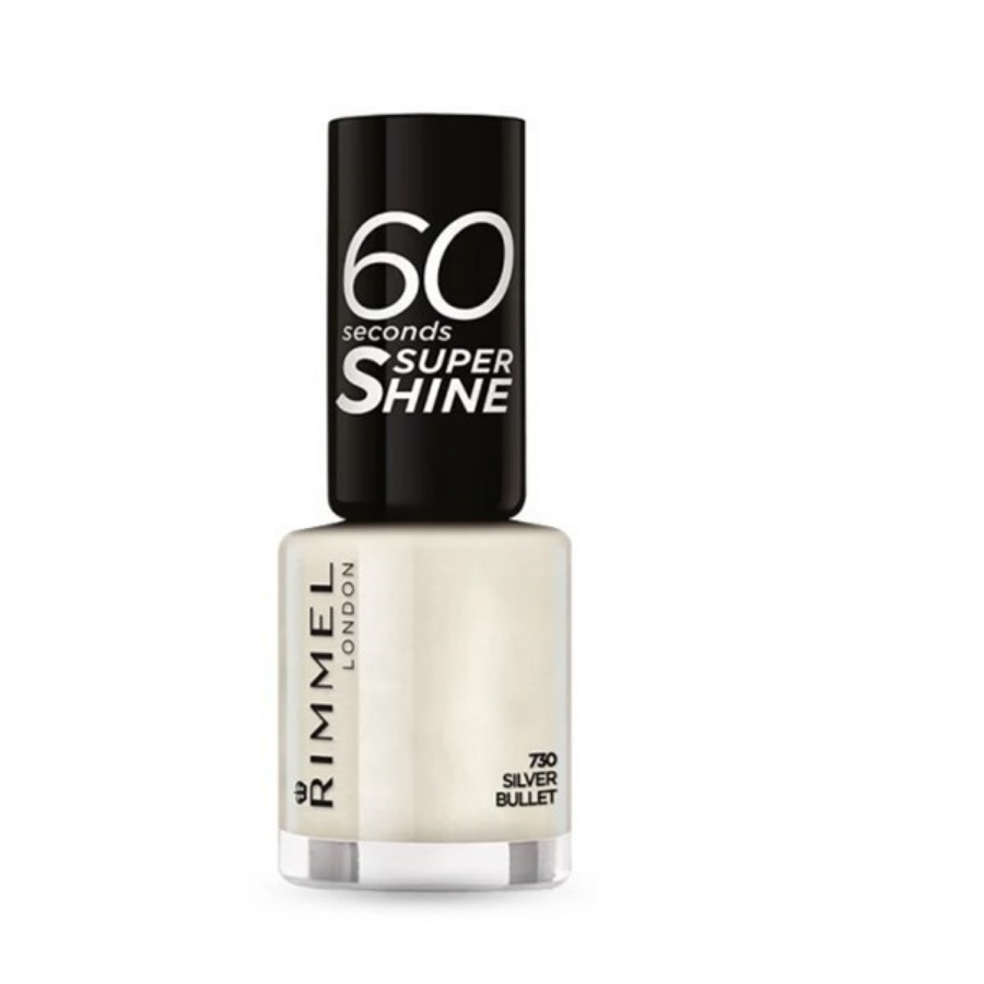 Rimmel London Super Shine 60'' Smalto 730 Silver Bullet