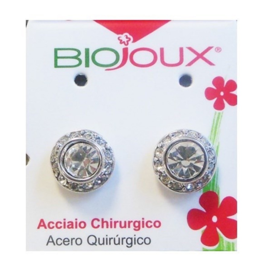 Biojoux Orecchini Queen Zircon 10 mm