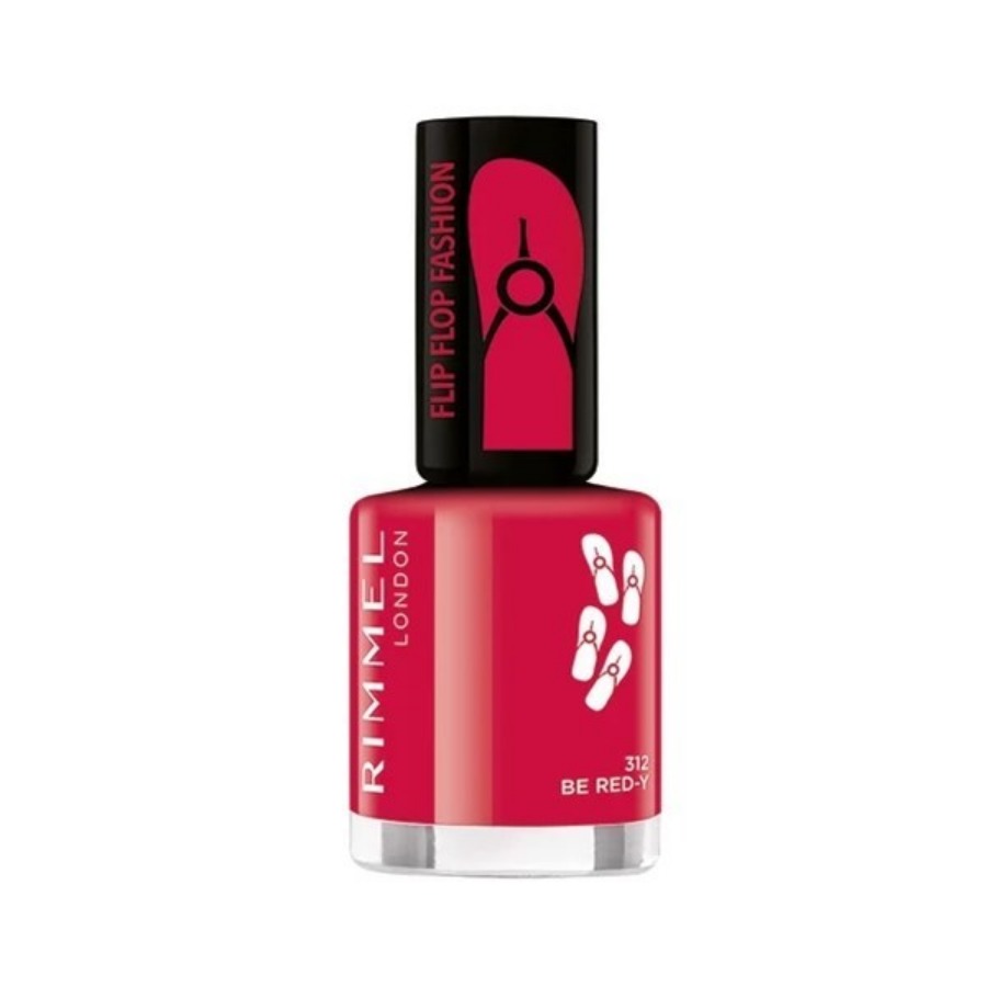 Rimmel London Smalto Flip Flop Fashion Be Red-Y