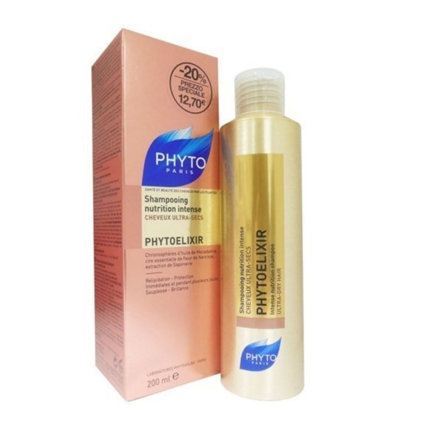 Phyto Phytoelixir Shampoo Nutrimento Intensivo 200ml - ZERO SPRECHI 