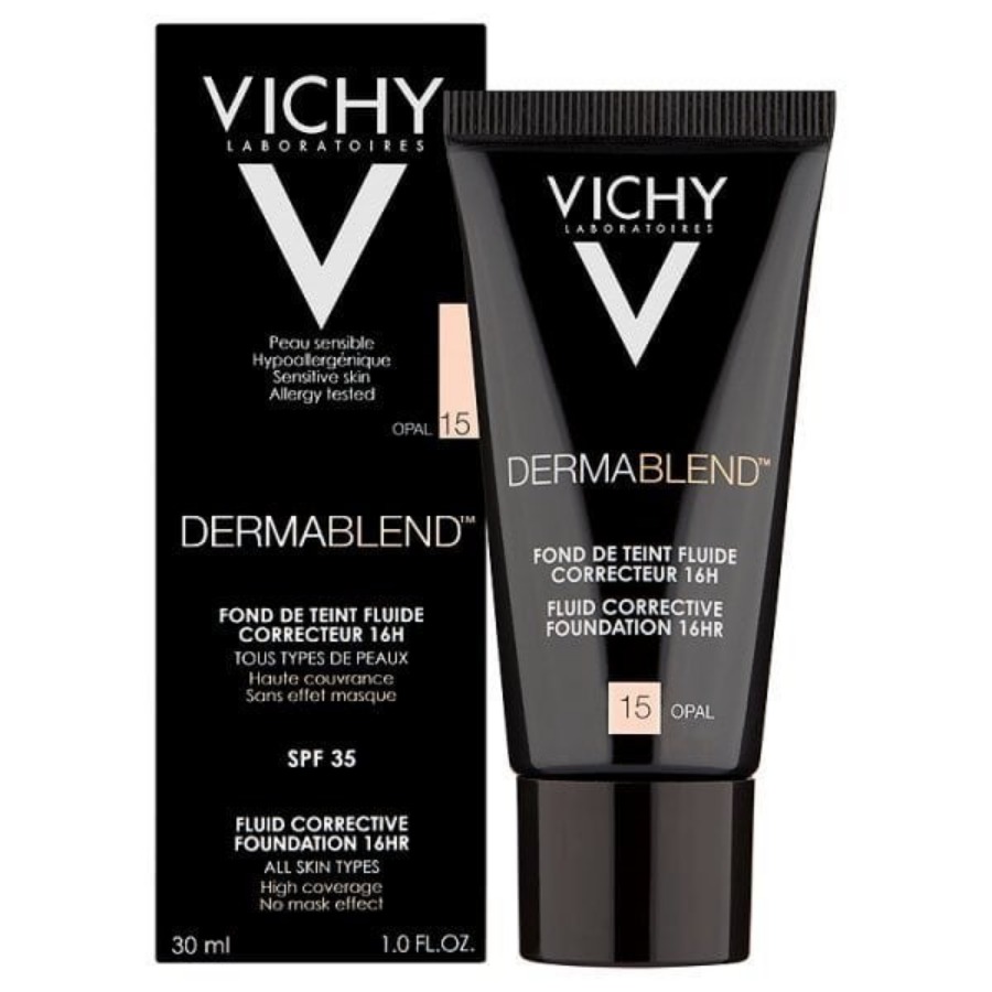 Vichy Dermablend Fondotinta Correttore Colore 15 Opale 30ml