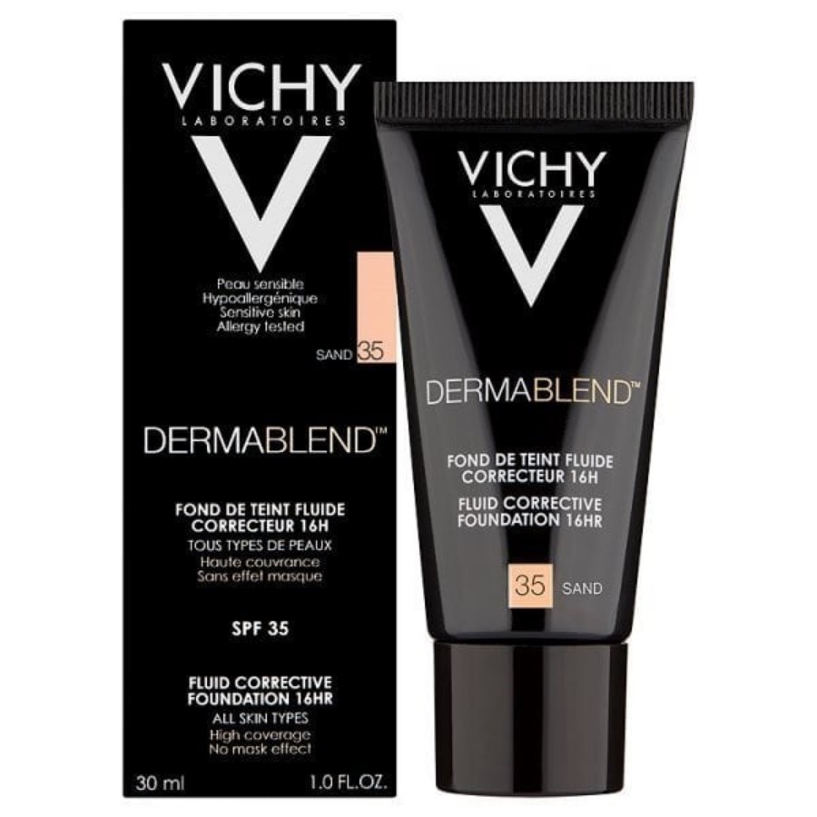 Vichy Dermablend Fondotinta Correttore Colore 35 Sand 30ml