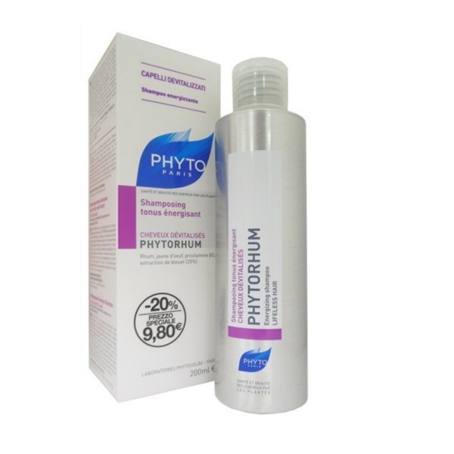 Phyto Phytorhum Shampoo Rinforzante Capelli Indeboliti 200ml