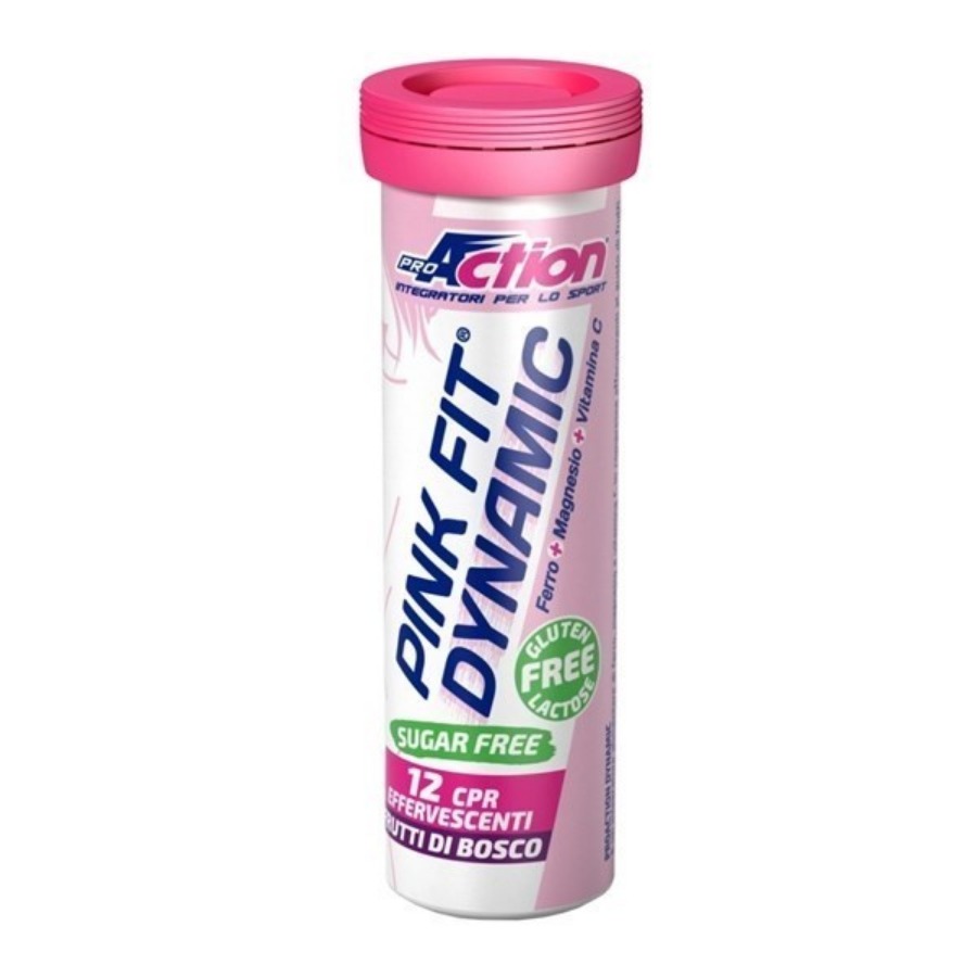ProAction Pink Fit Dynamic 12 Compresse Effervescenti