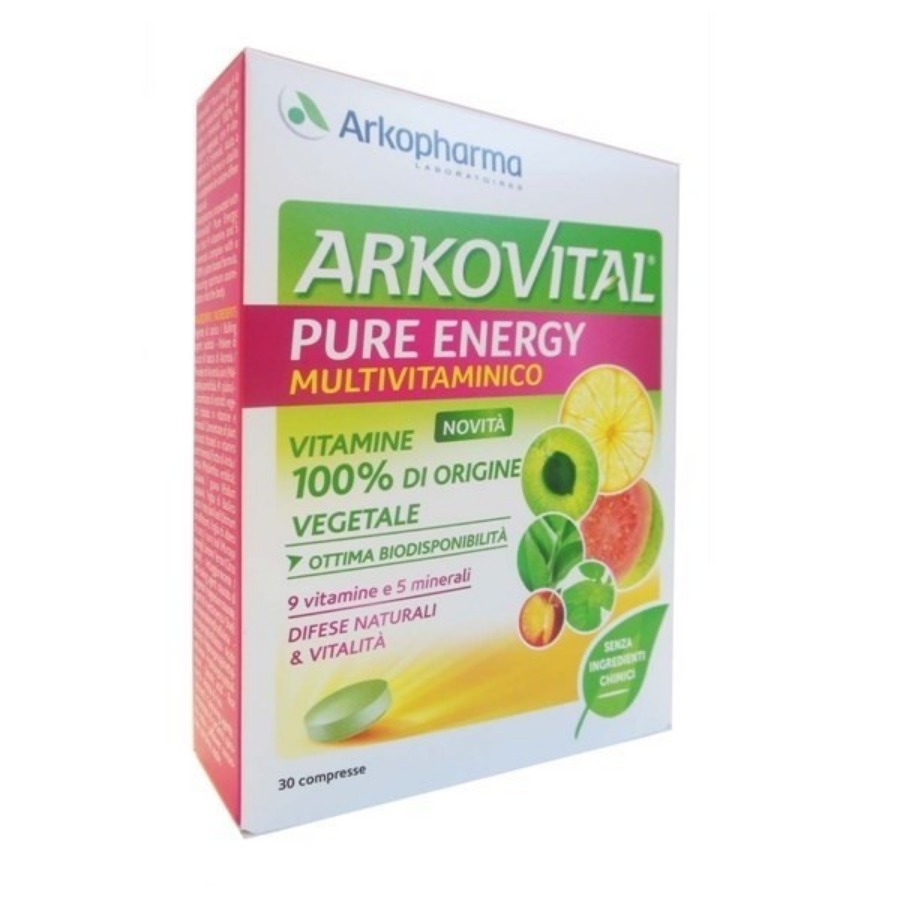 Arkovital Pure Energy Multivitaminico 30 Compresse