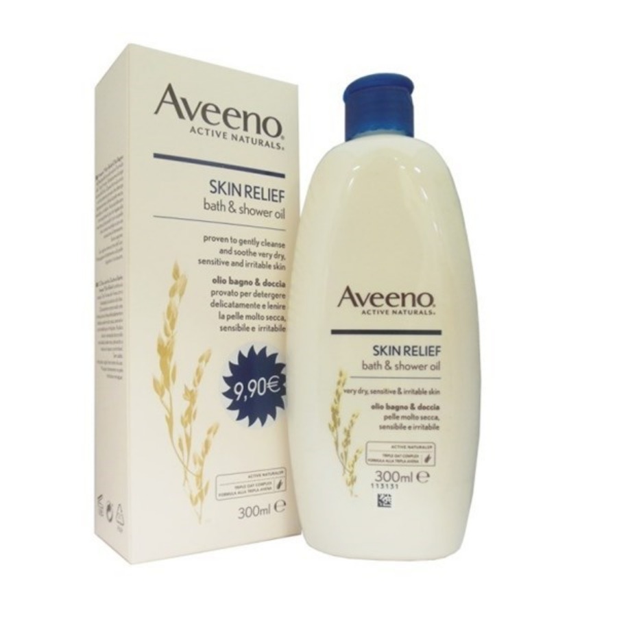 Aveeno Skin Relief Olio Bagno e Doccia 300ml