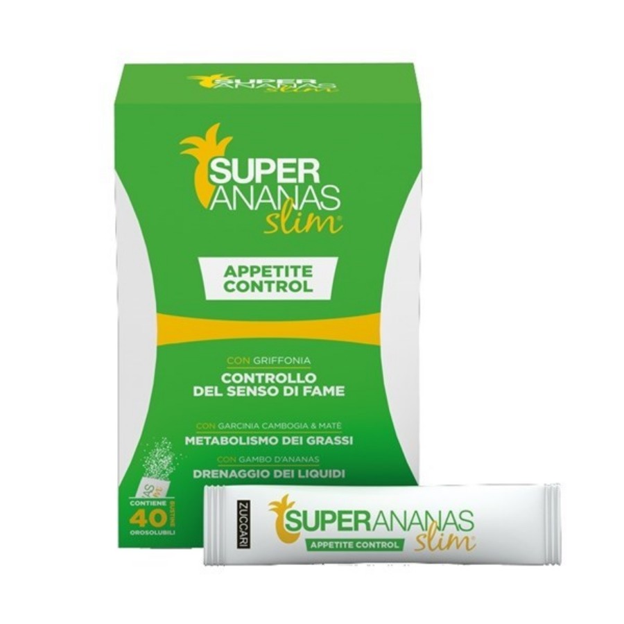 Zuccari Super Ananas Slim Appetite Control 40 Bustine