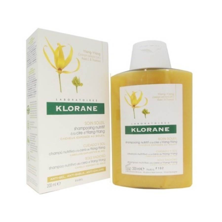 Klorane Shampoo Alla Cera di Ylang Ylang 200ml