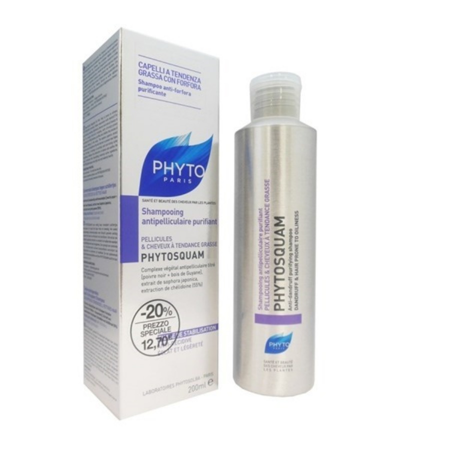 Phyto Phytosquam Purifiant Shampoo 200ml