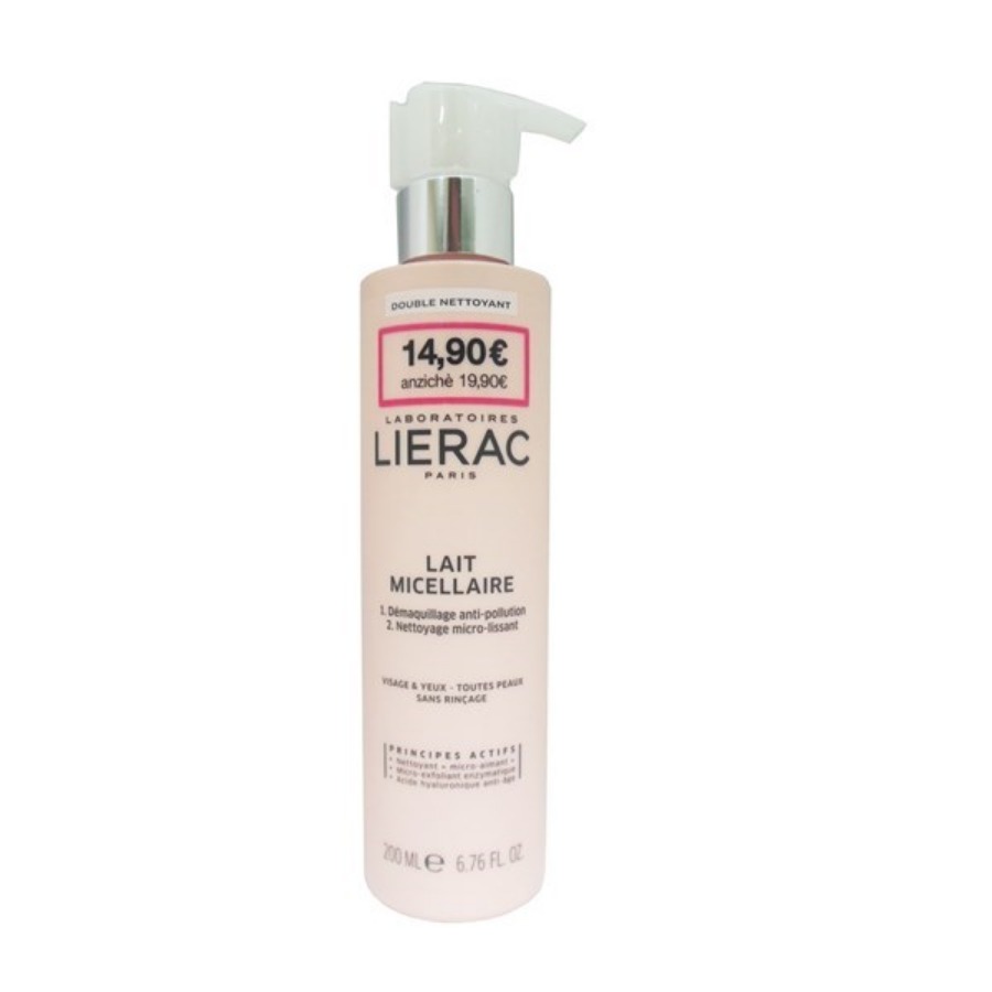 Lierac Struccante Doppia Azione Latte Micellare 200ml