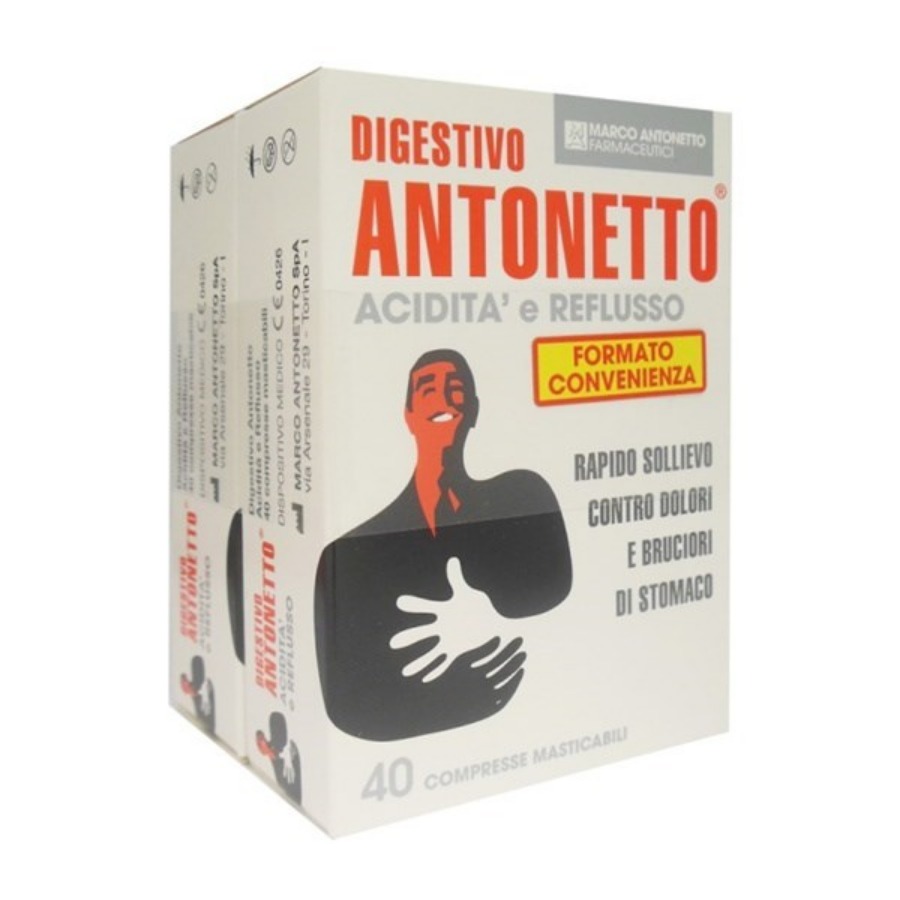 Digestivo Antonetto Formato Convenienza 80 Compresse