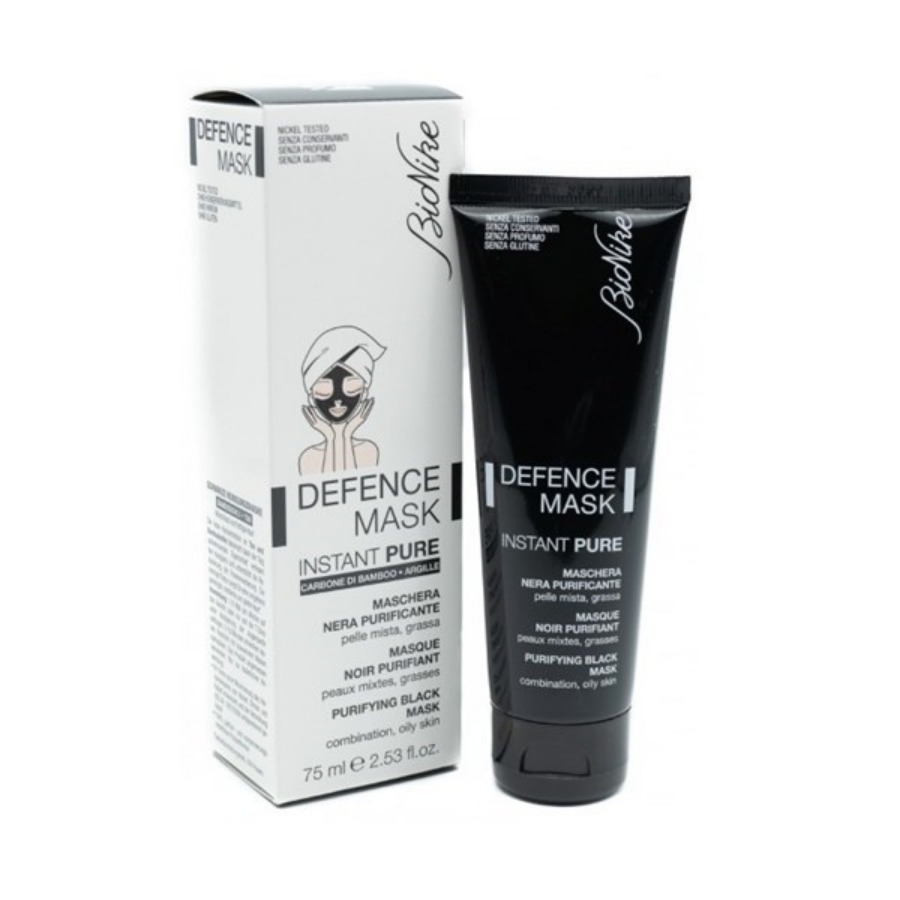 Bionike Defence Mask Maschera Nera Instant Pure 75ml